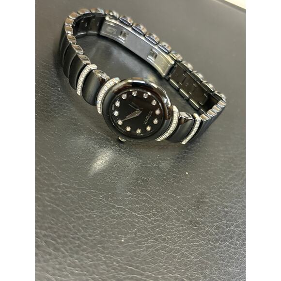 Wittnauer Black Ceramic Sapphire Crystal Women’s Watch! main image 11